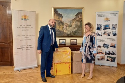 Посланик Десислава Иванова предаде дарение от България за УНИЦЕФ-Грузия 